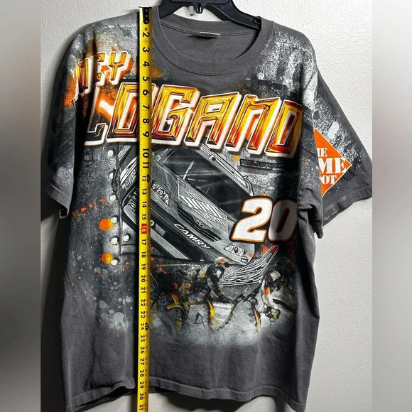 Chase Authentics Gray Men Joey Logano Home Depot T-shirt XL. - Picture 6 of 10